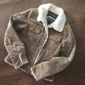 Woman/Junior Brown Corduroy Jacket